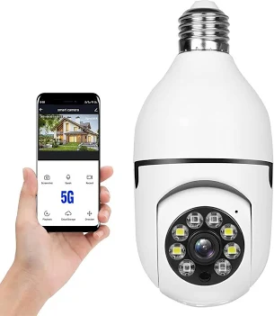 Smart Bulb Security Camera
